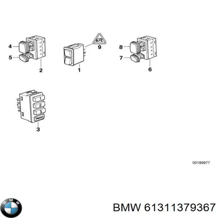 61311379367 BMW 