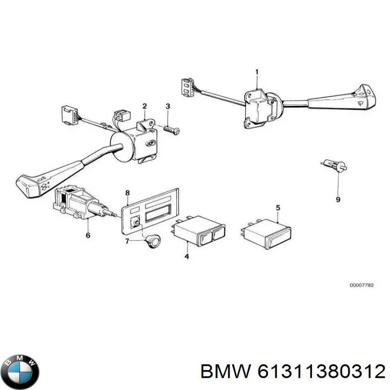 Купити 61311380312 BMW 