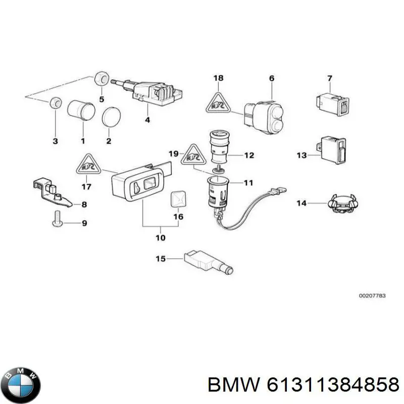 Купити 61311384858 BMW 
