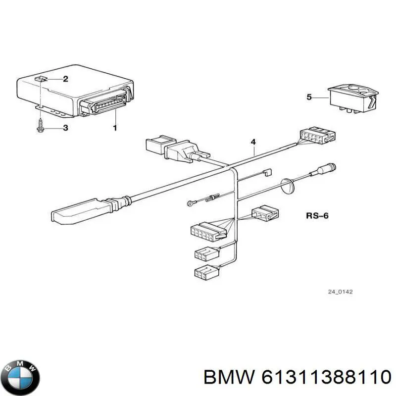 Купити 61311388110 BMW 