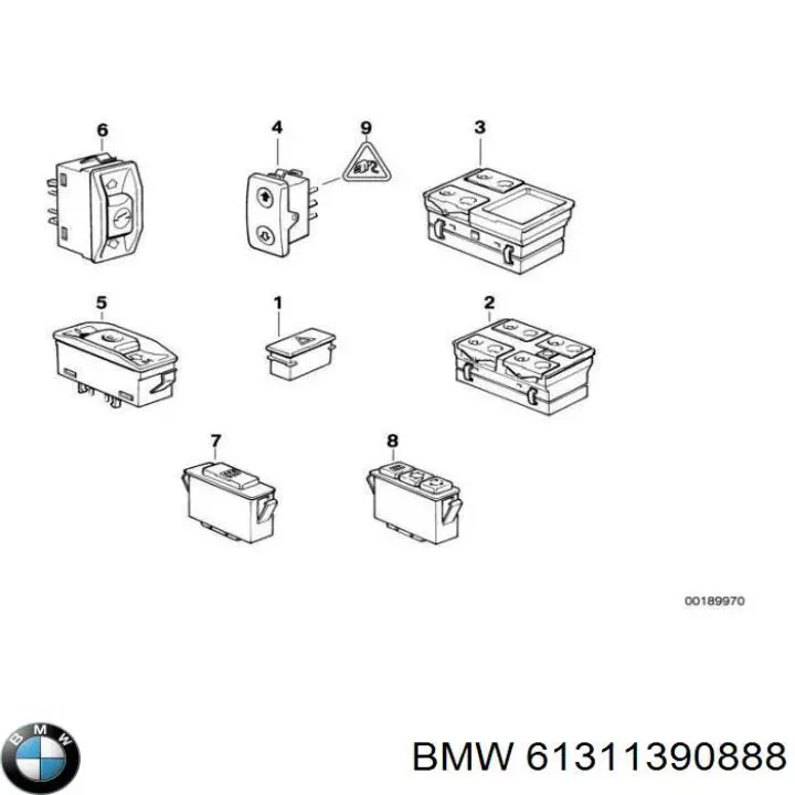 61311390888 BMW 