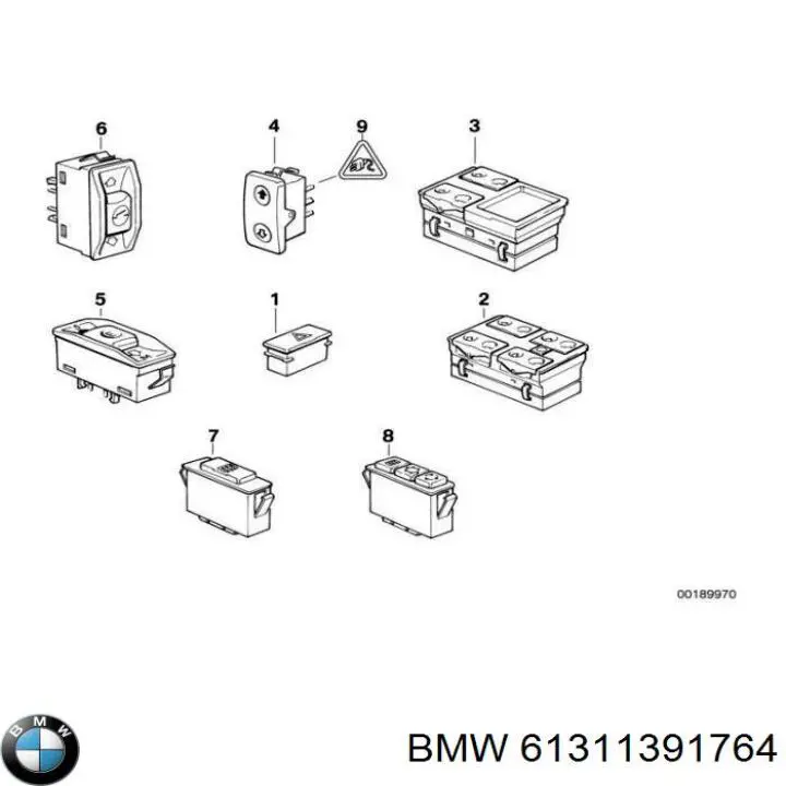 61311391764 BMW 