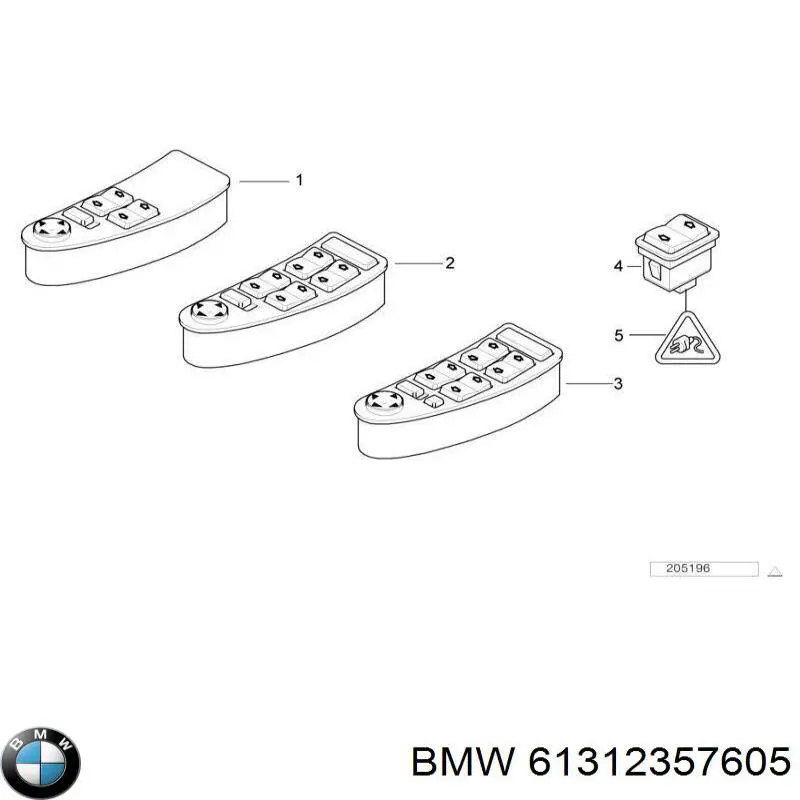  61312357605 BMW