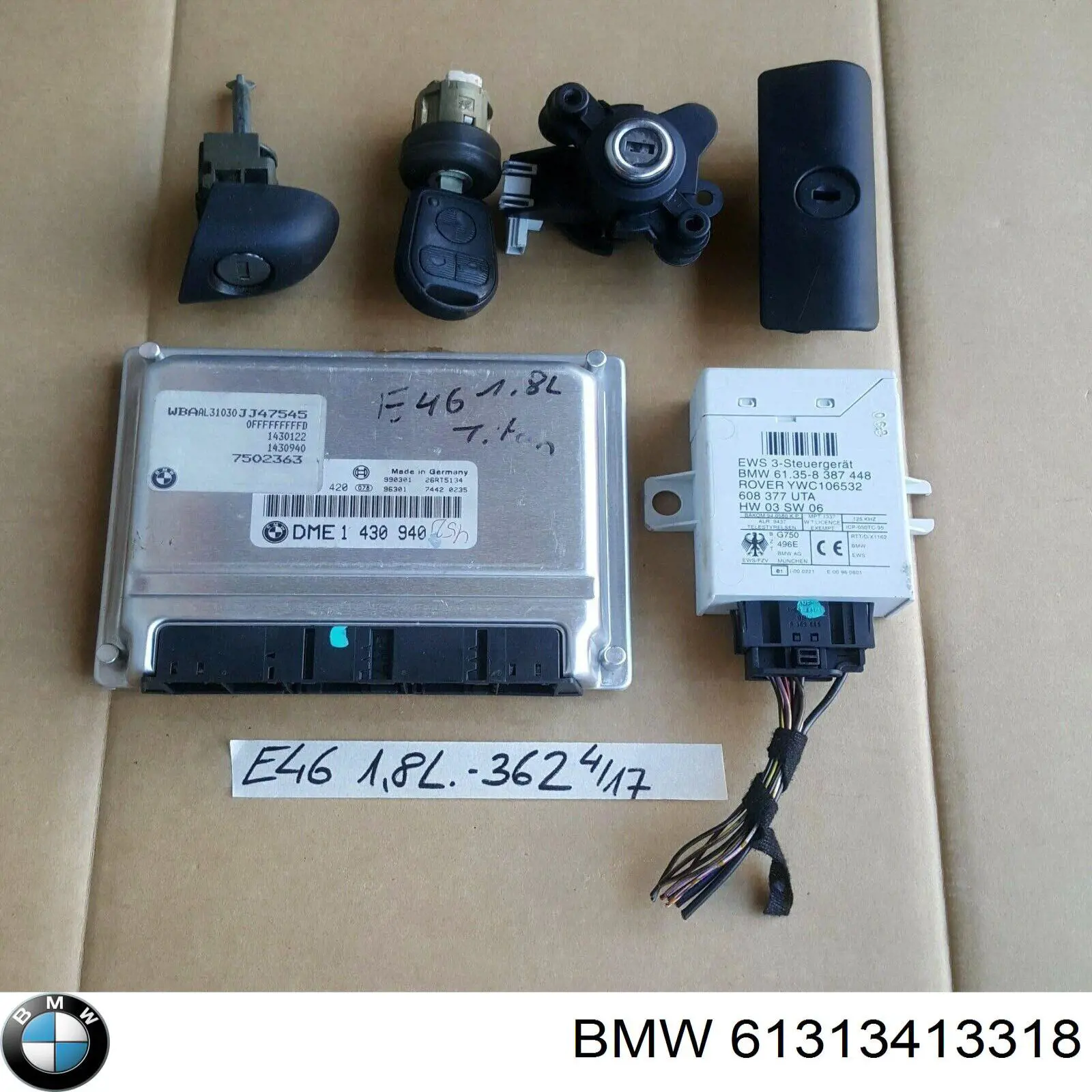  BMW 61313413318 ціна, від 31.67 USD