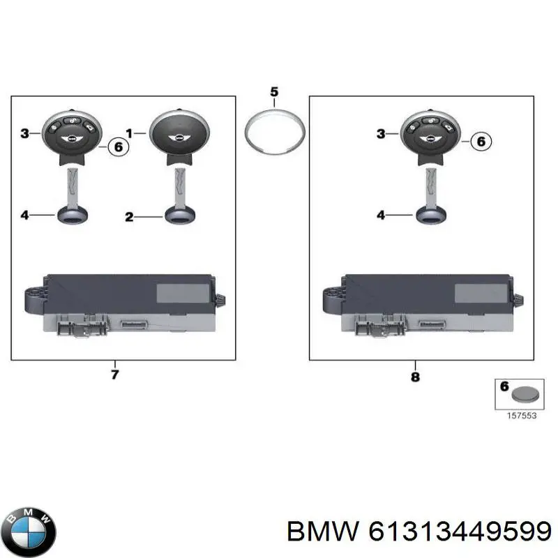 61313456374 BMW 