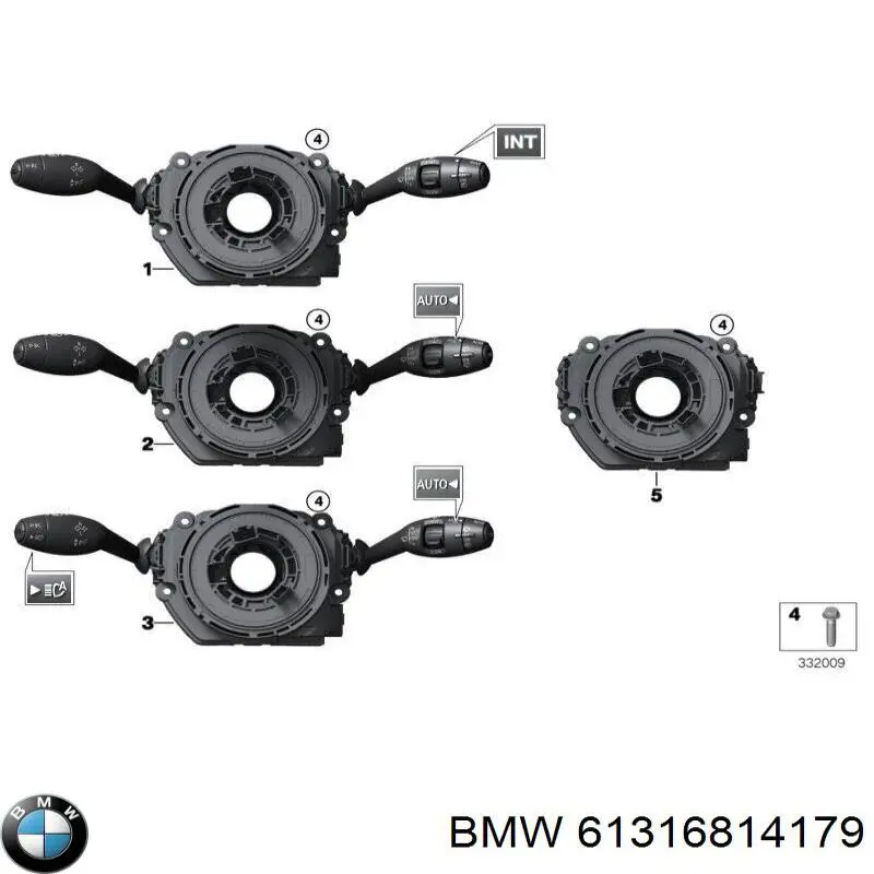 Перемикачі BMW 61316814179 ціна, від 220.99 USD