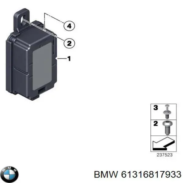 61316817933 BMW 