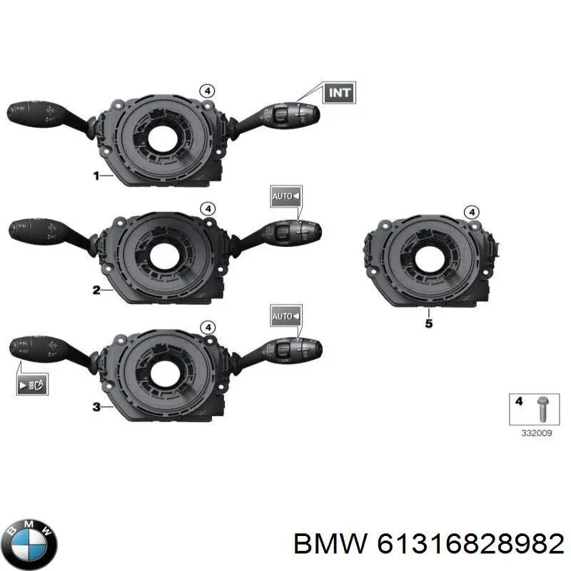 Перемикачі BMW 61319374431 ціна, від 183.41 USD