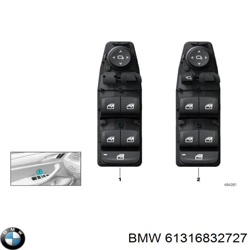 61316832727 BMW 