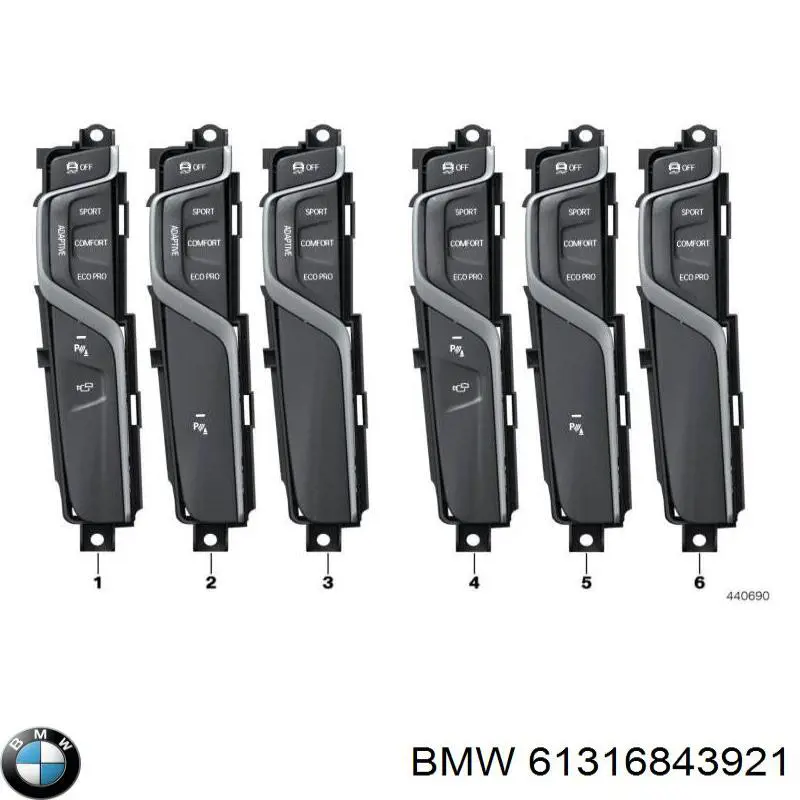61316993921 BMW 