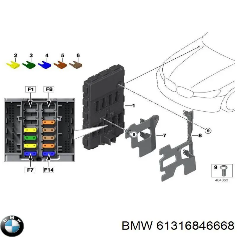  61316839779 BMW