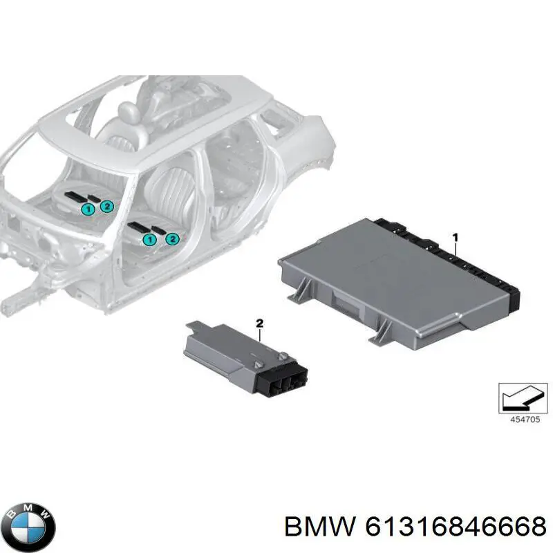 BMW 61315A1D1F3 ціна, від 316.73 USD