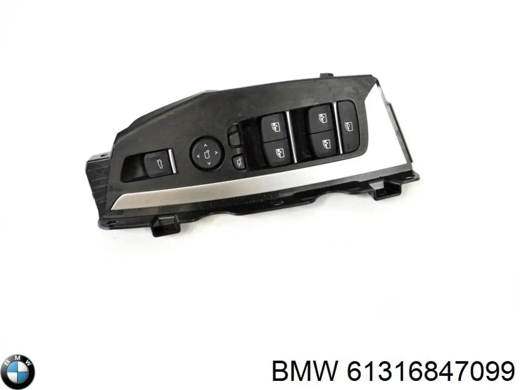 61316847099 BMW Кнопки переднього лівого склопід'ємника
