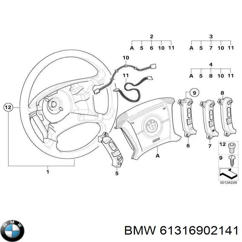 61316902141 BMW 
