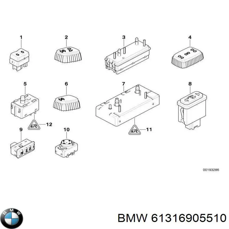61318381610 BMW 