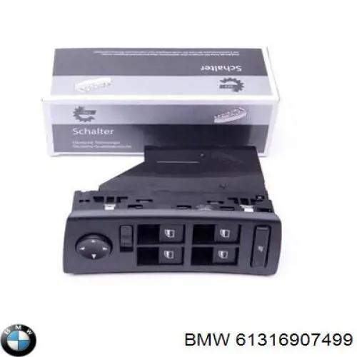 Купити 6907499 BMW Кнопковий блок керування склопідіймачами передній лівий
