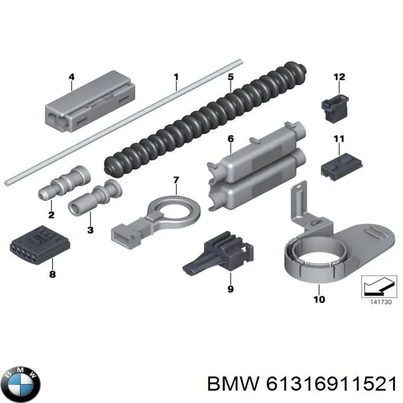 Купити 61316911521 BMW 