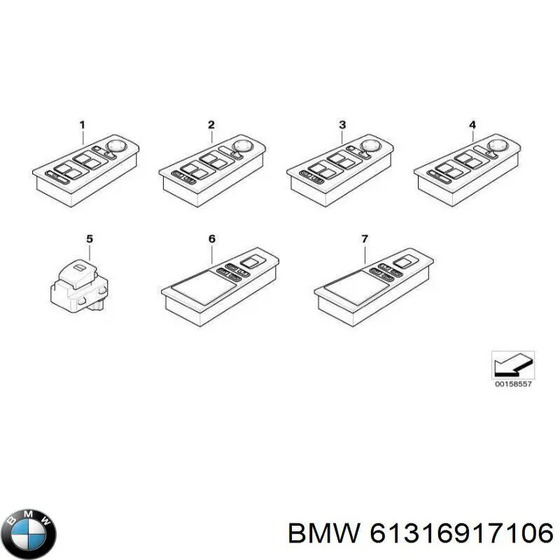 61316917106 BMW 