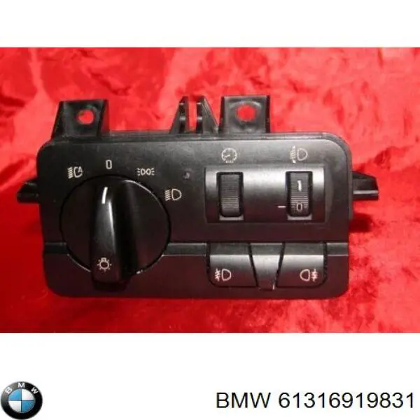 Купити 61316919831 BMW Перемикач світла фар, на "торпеді"