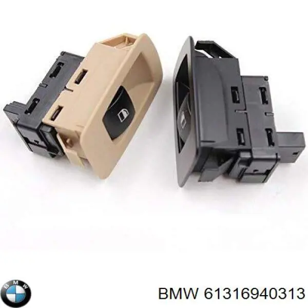 Кнопка вмикання двигуна склопідіймача передня права на BMW 5 (E61)