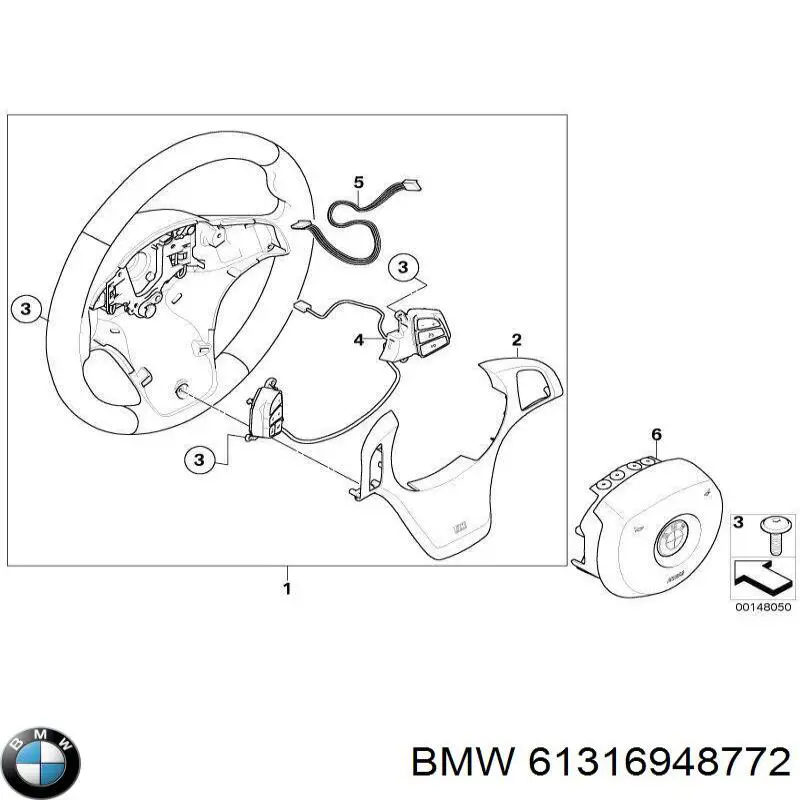  BMW 61316948772 ціна, від 108.40 USD