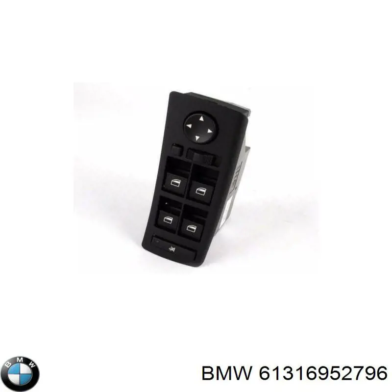 Купити 61316952796 BMW Кнопковий блок керування склопідіймачами передній лівий