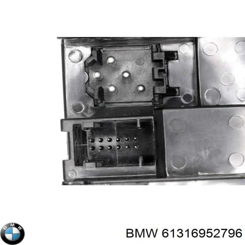 Кнопковий блок керування склопідіймачами передній лівий 61316952796 BMW