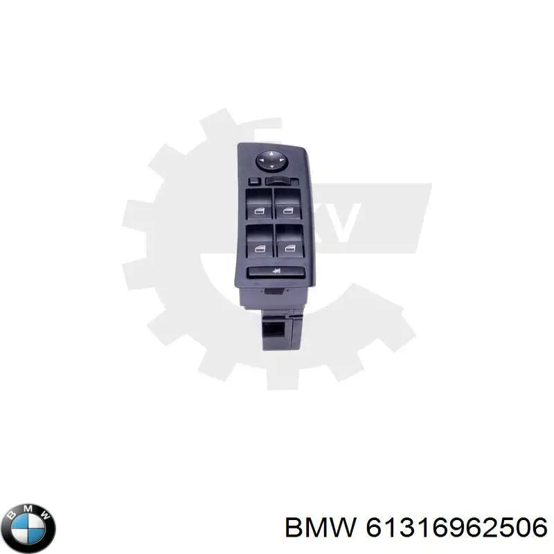 61316962506 BMW кнопковий блок керування склопідіймачами передній лівий