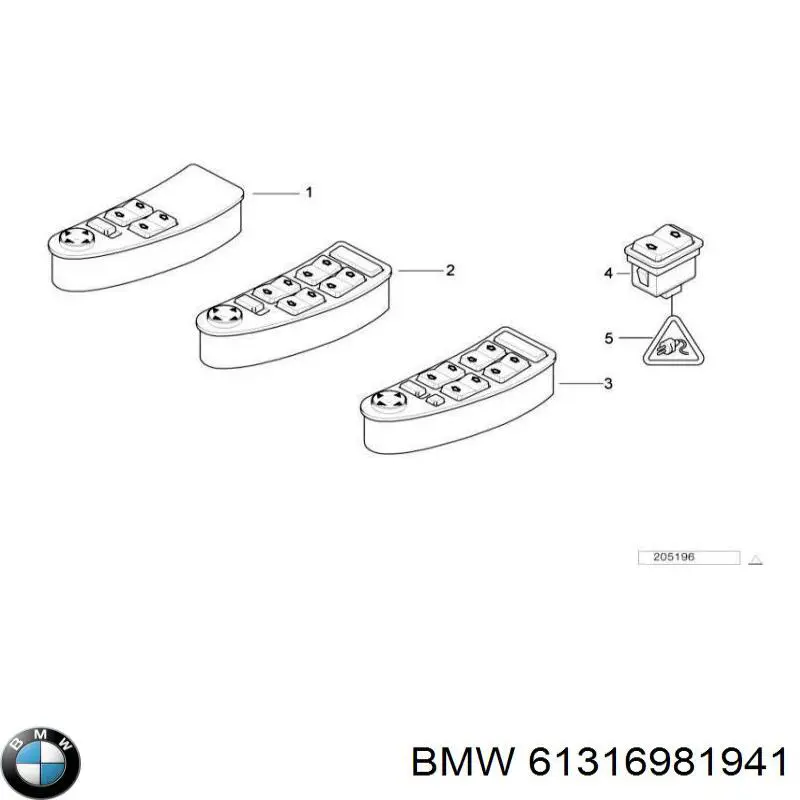 61316981941 BMW 