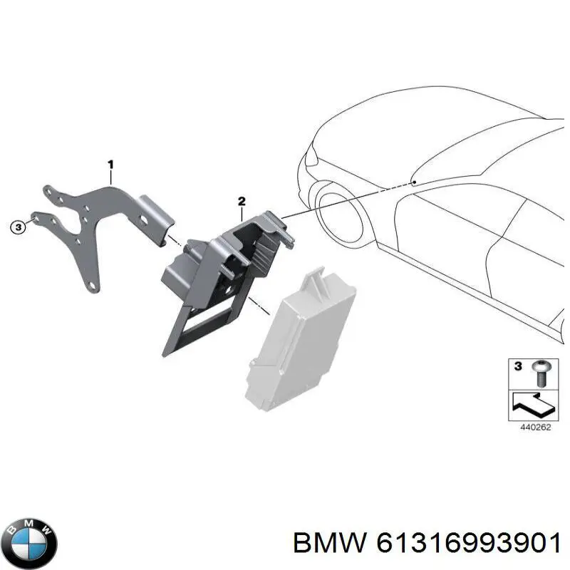 61316993901 BMW 