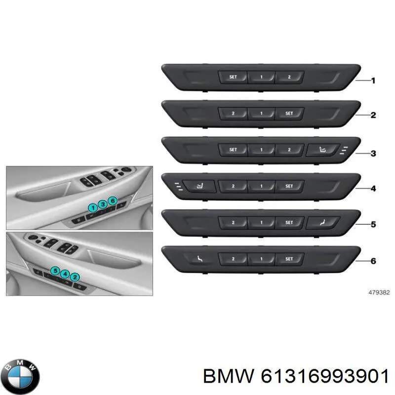 Купити 61319391038 BMW 