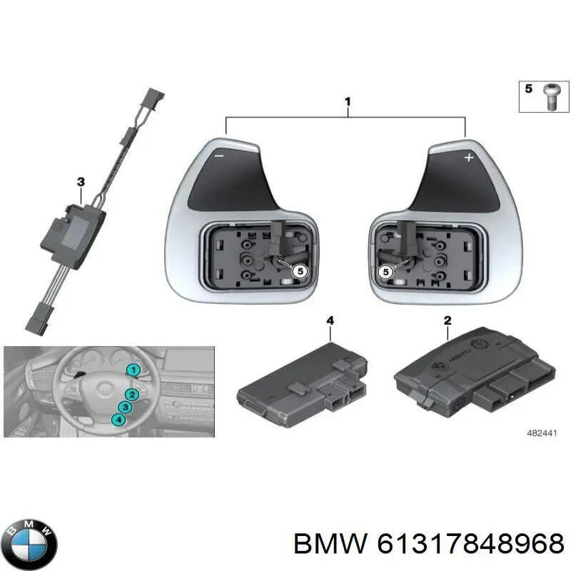  61317848968 BMW