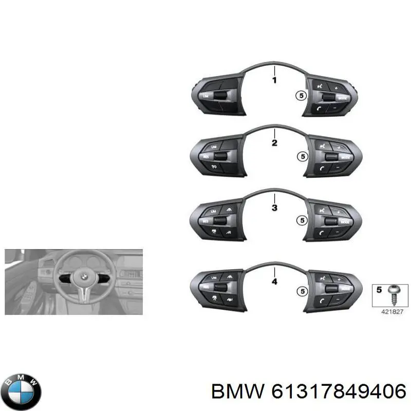 61317849406 BMW 