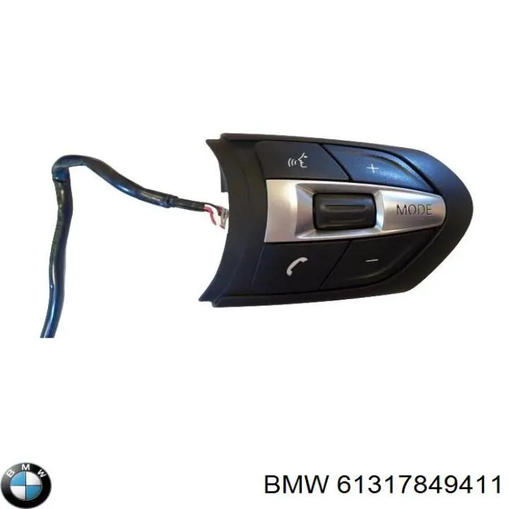 Блок кнопкових перемикачів кермового колеса 61317849411 BMW