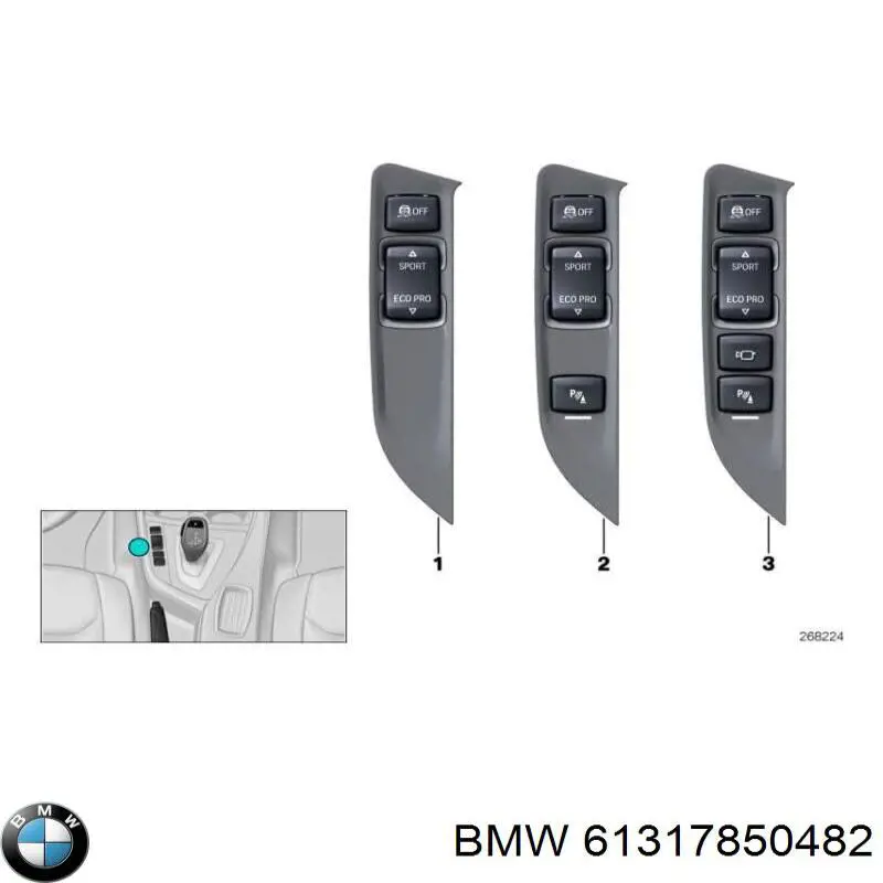 61317850482 BMW 