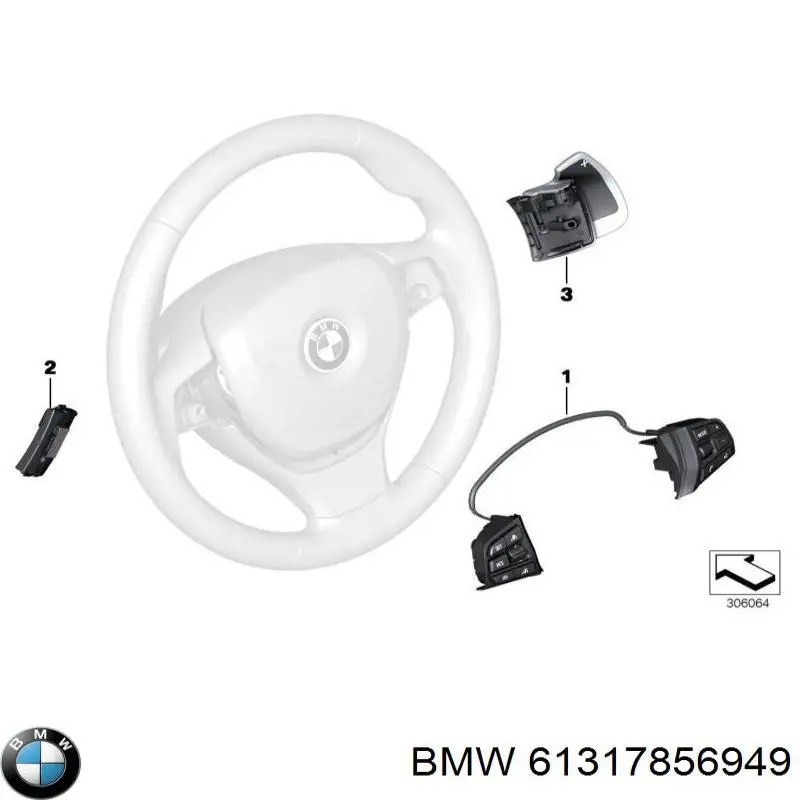  BMW 61317856949 ціна, від 375.47 USD