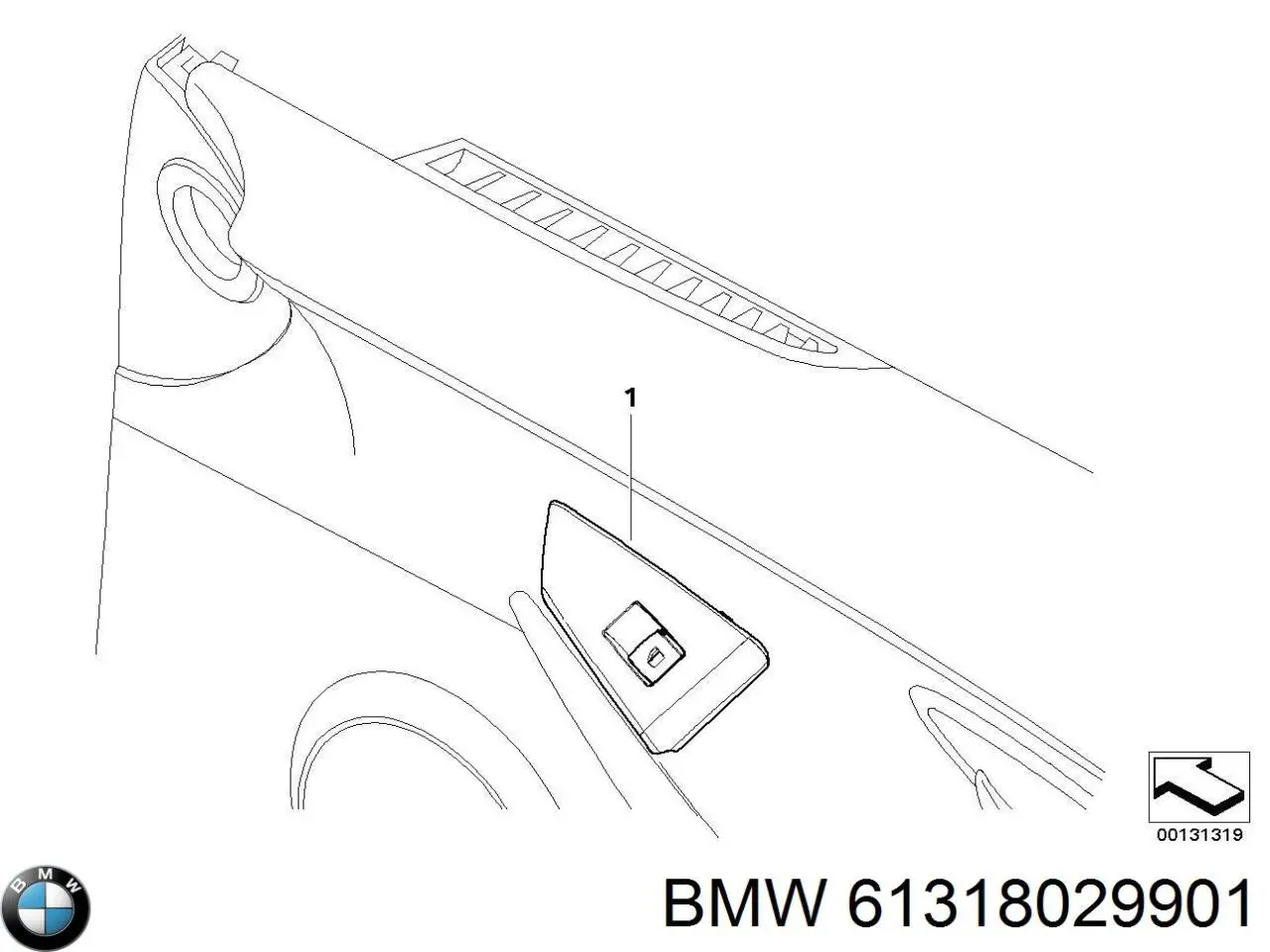  61318029901 BMW