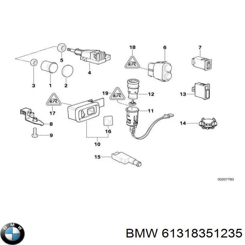 Купити 61318351235 BMW 