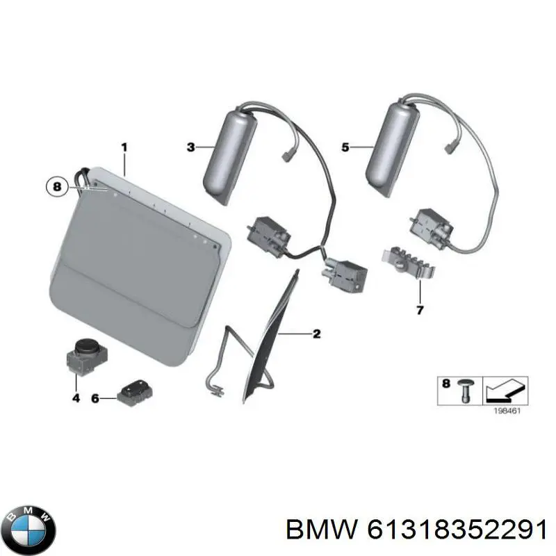  BMW 61318352291 ціна, від 10.40 USD