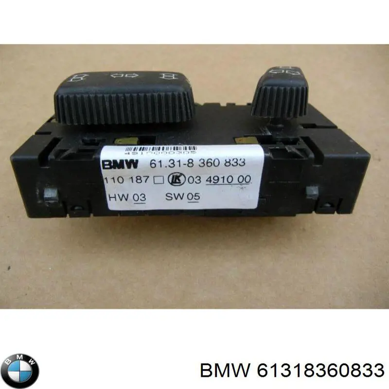 61318360833 BMW 