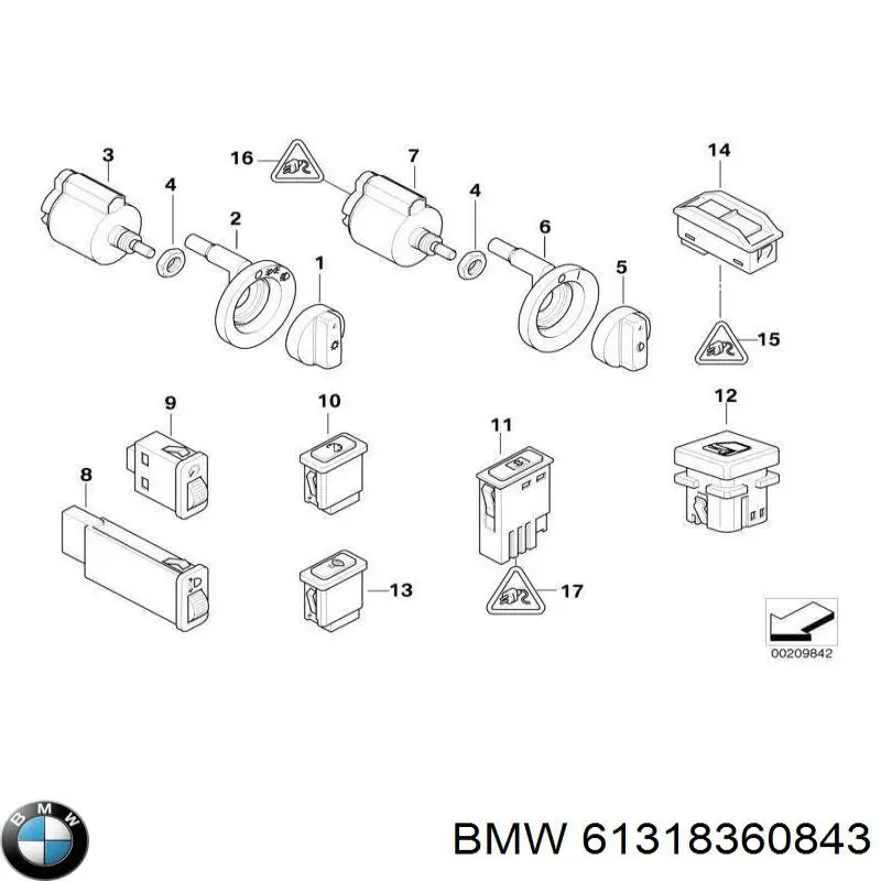 61318360843 BMW
