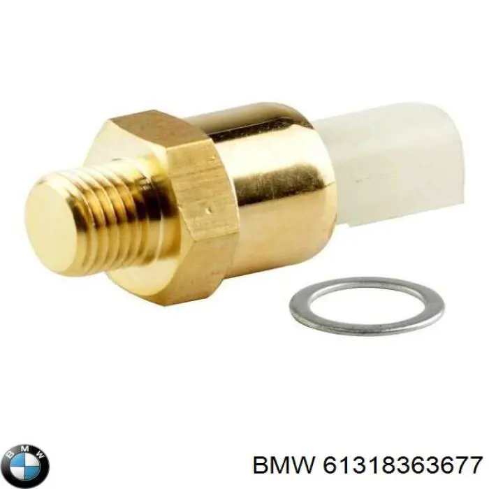 61318363677 BMW термо-датчик включення вентилятора радіатора