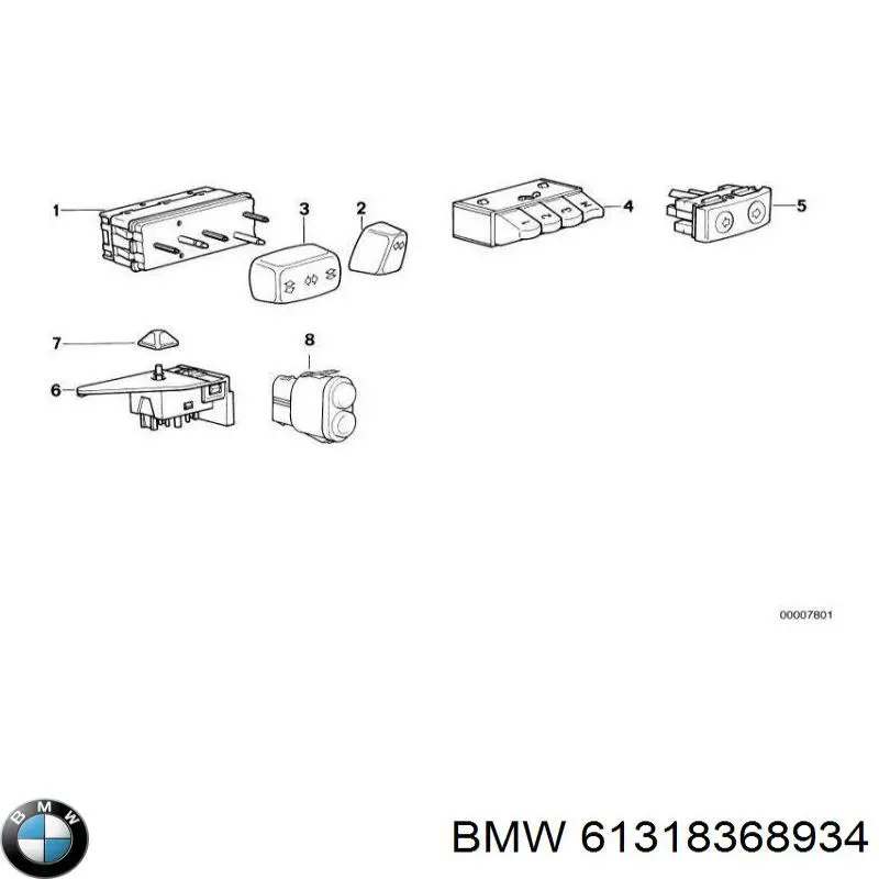 61318368934 BMW 