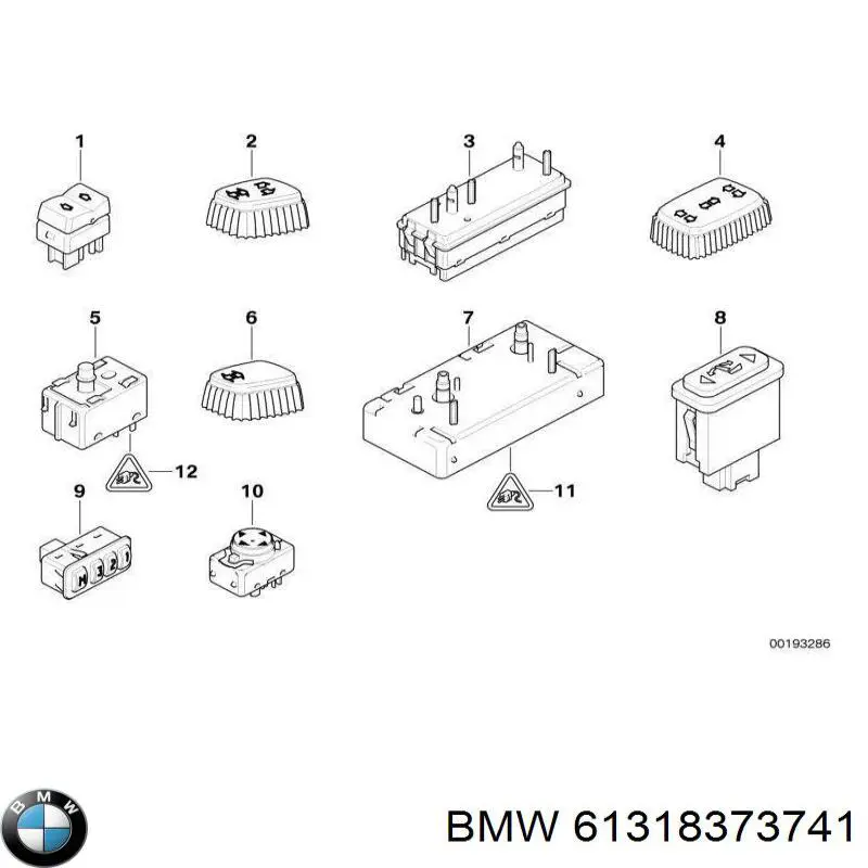  BMW 61318373741 ціна, від 517.88 USD