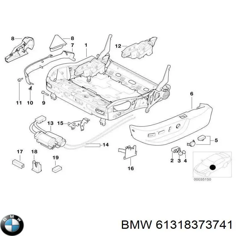 61318373741 BMW 