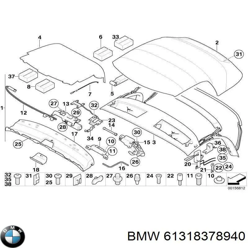 61318378940 BMW 