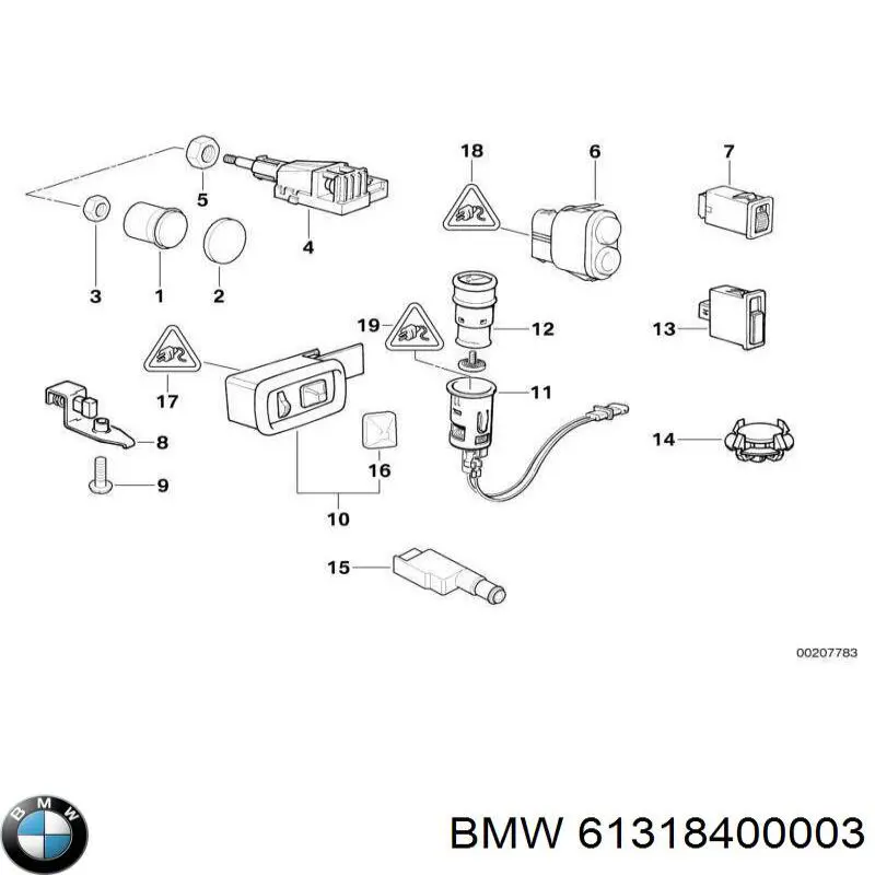 61318400003 BMW 