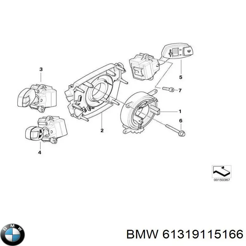  BMW 61319115166 ціна, від 755.72 USD