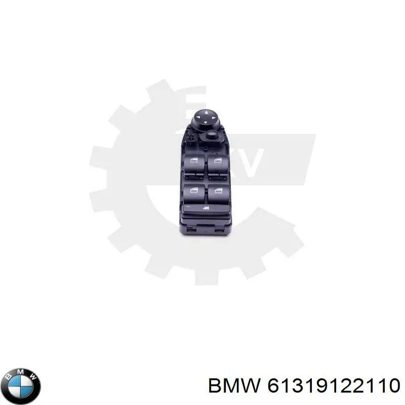 Кнопковий блок керування склопідіймачами передній лівий BMW 61319122110 ціна, від 40.11 USD