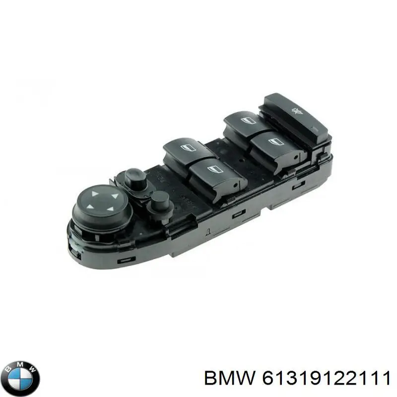 Кнопковий блок керування склопідіймачами передній лівий BMW 61319122111 ціна, від 47.17 USD